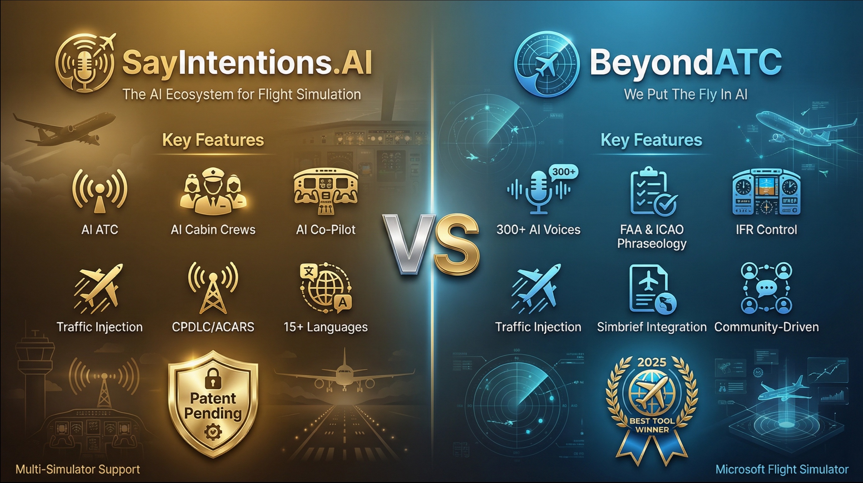 SayIntentions.AI vs BeyondATC: The Complete ATC Voice Communication Comparison